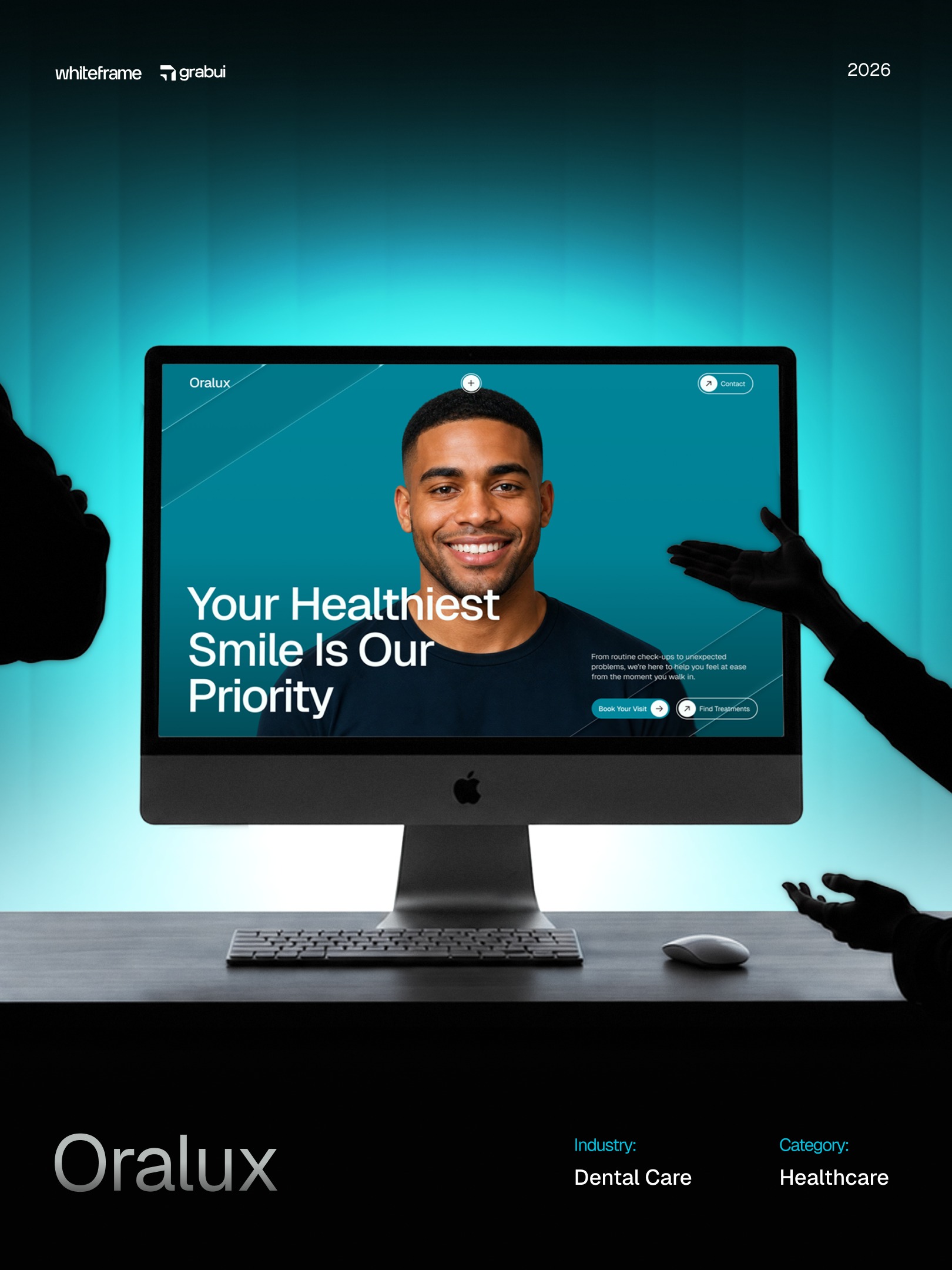 Oralux | Dental Website Template by Grabui Library