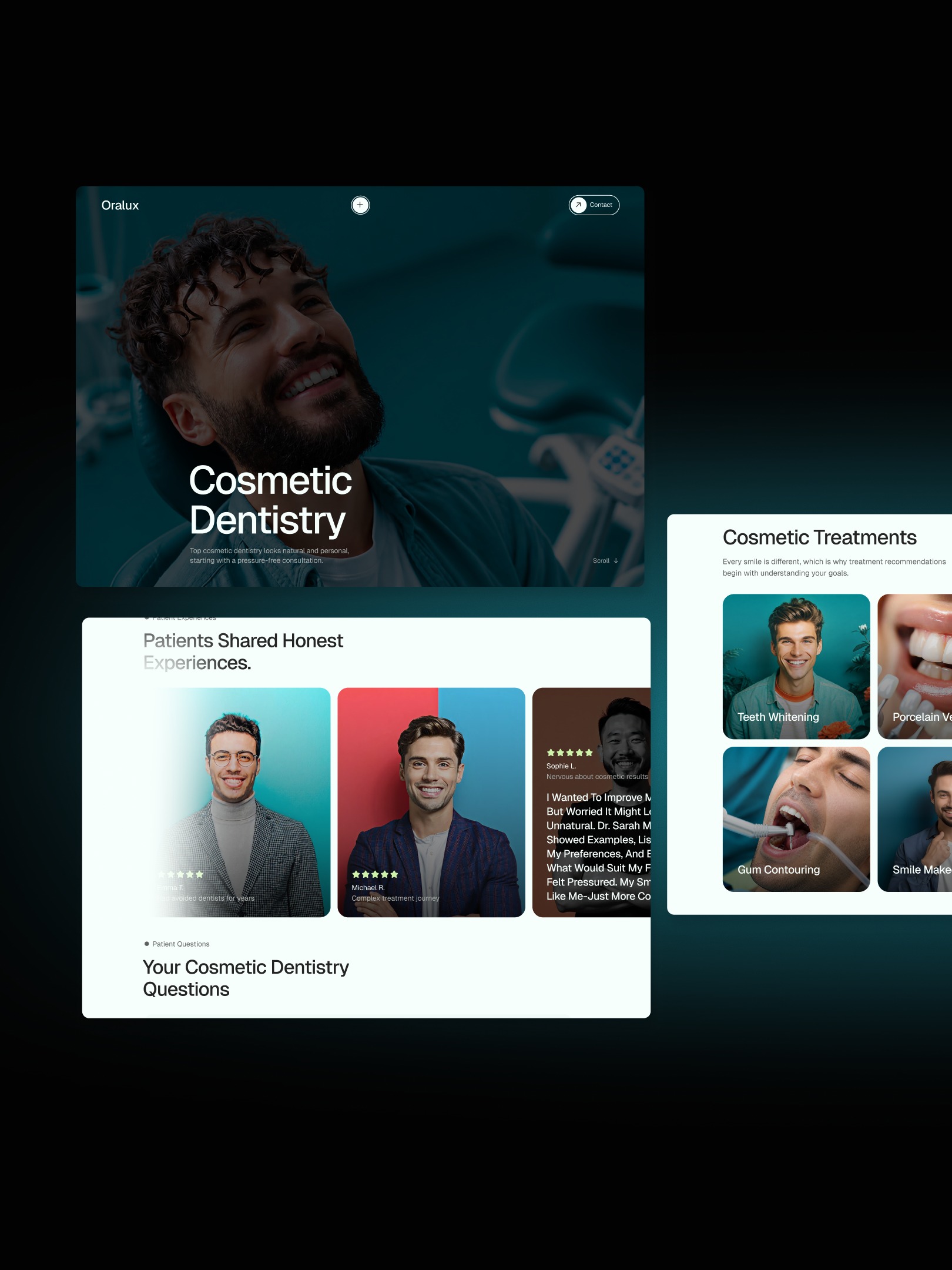 Oralux | Dental Website Template by Grabui Library Image 1