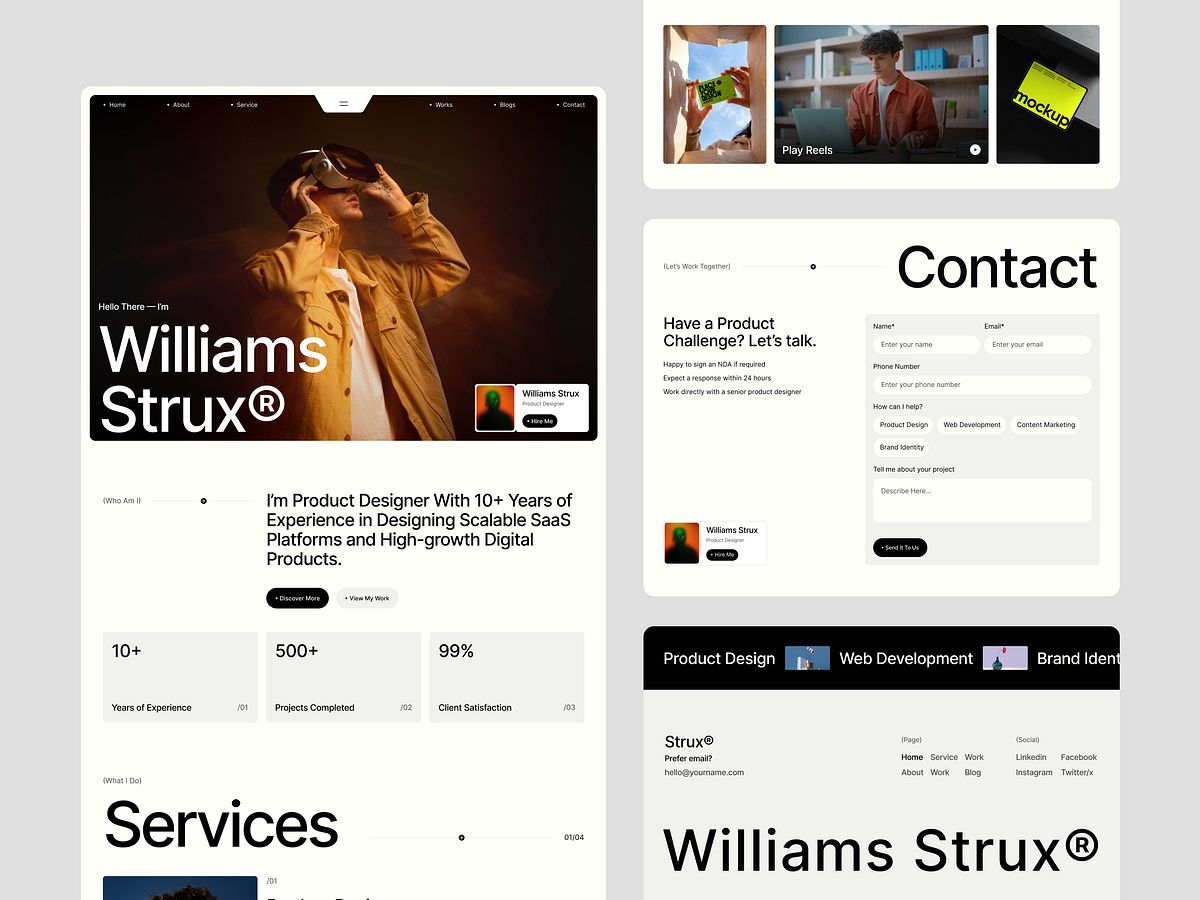 Struqx - A portrait first designer portfolio Image 0