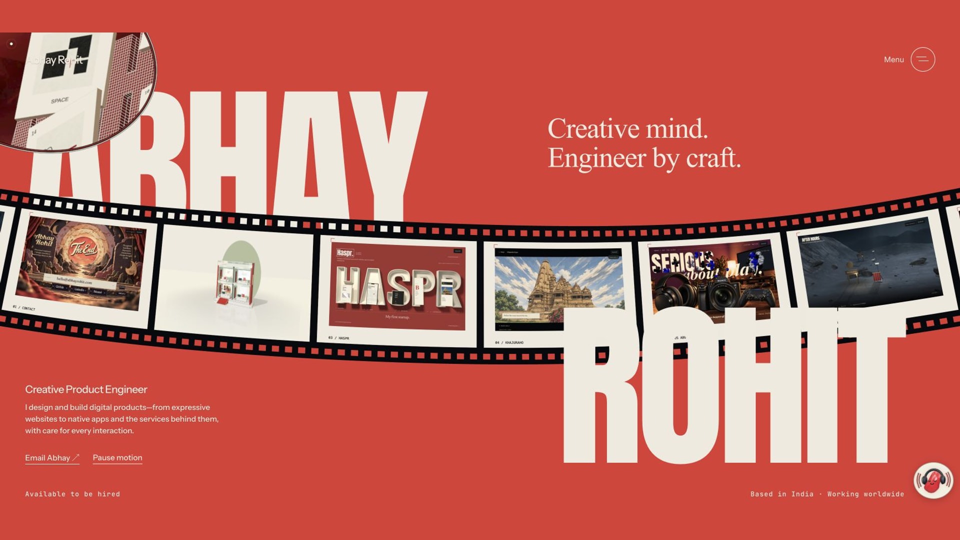 Abhay Rohit — Creative Product Engineer Image 0