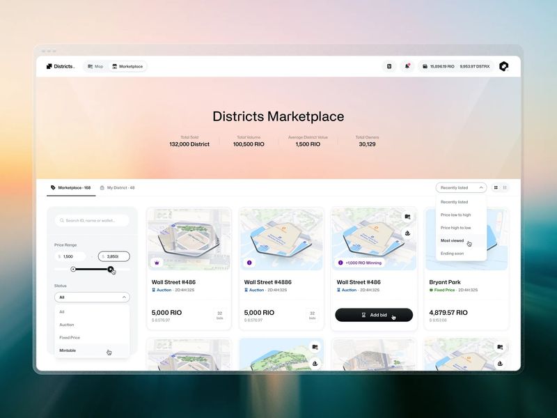 Districts - Marketplace