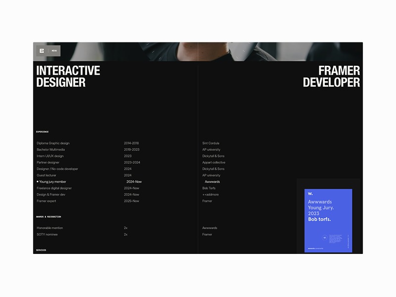 Bob Torfs ∙ Freelance digital designer/dev Image 3