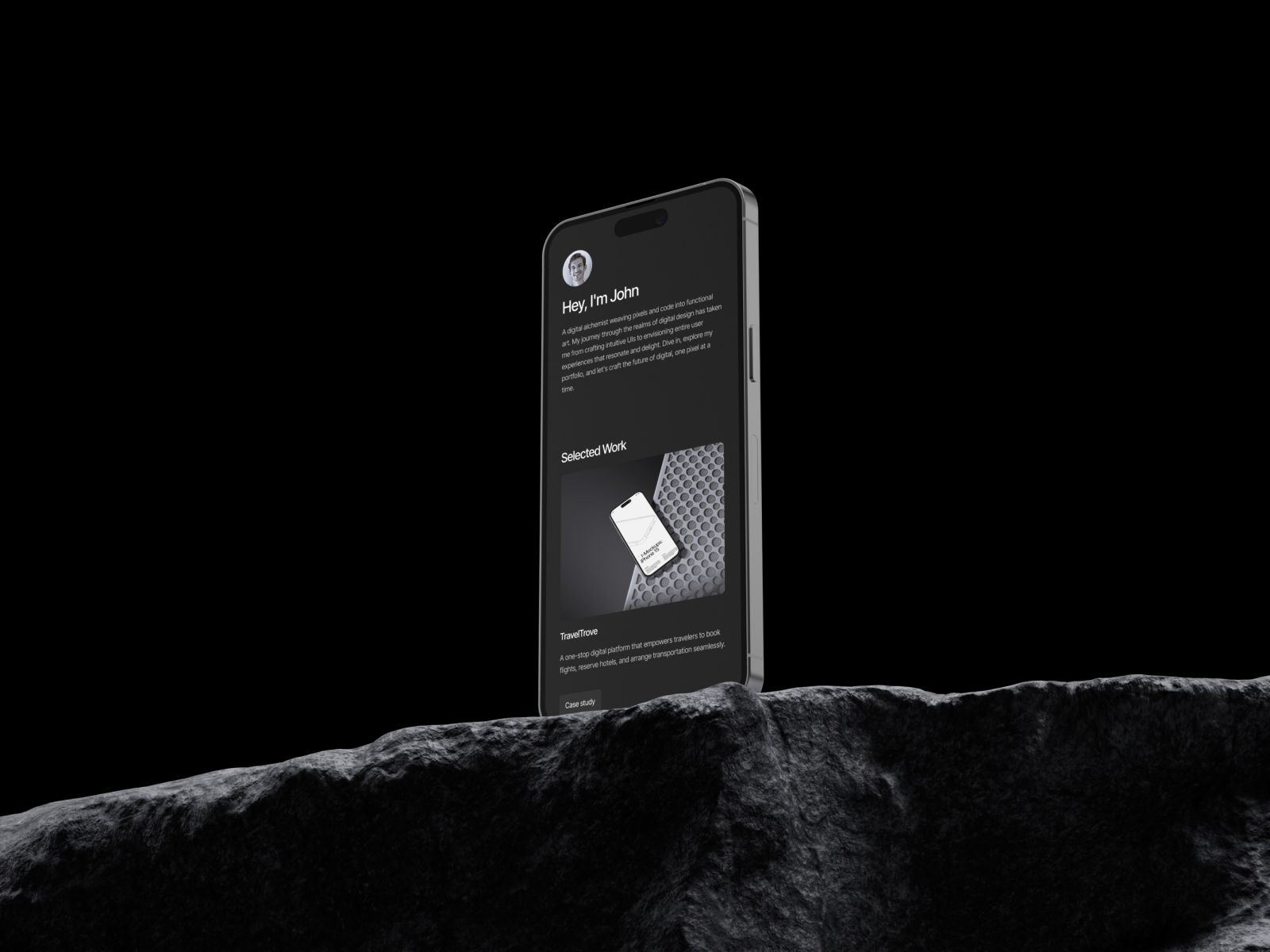 JOHN: Free Portfolio Website Template by Ludovic Losco — Framer Marketplace