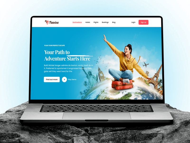 Travel Agency | Landing Page | UX/UI