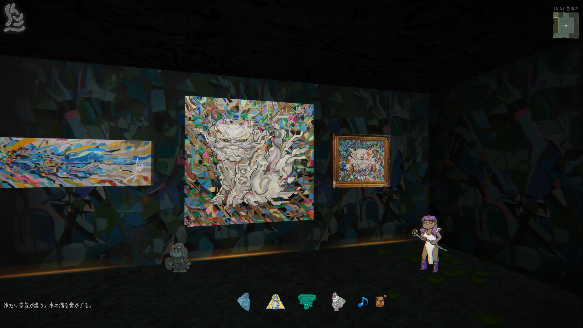 5HUUN | I Put My Canvas Paintings in a Web Dungeon Image 0