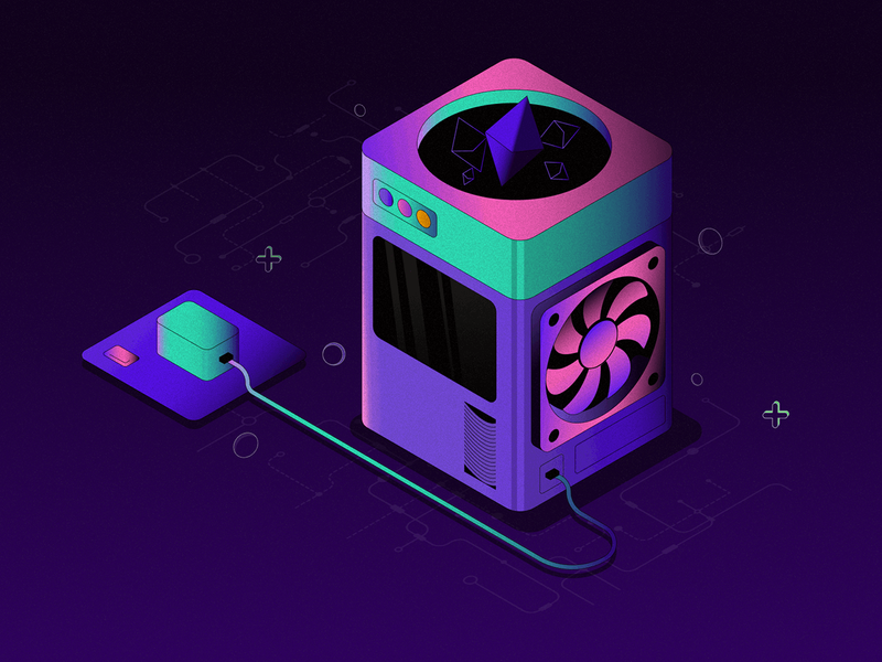 ASICs Miner Illustrations