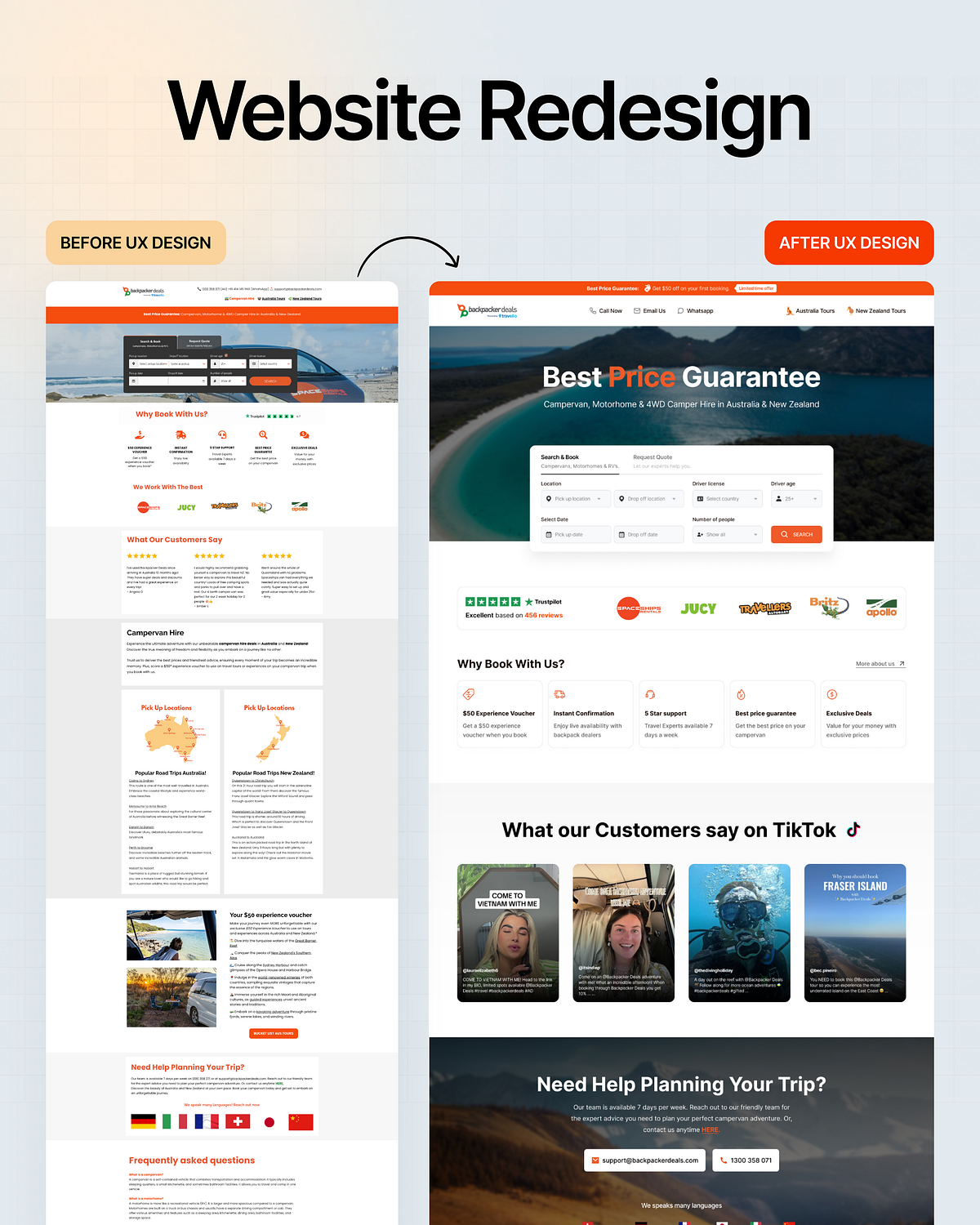 Backpacker Deals — Experience-First Travel Redesign Image 0