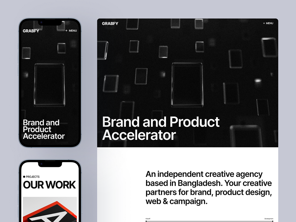 Grabfy – Creative Agency Website Template