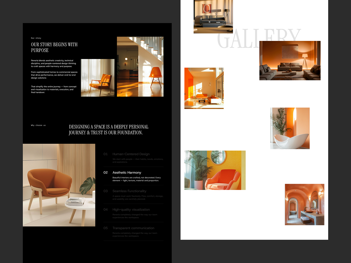 Renoria — Micro-Interactions & User Flow Motion Image 1