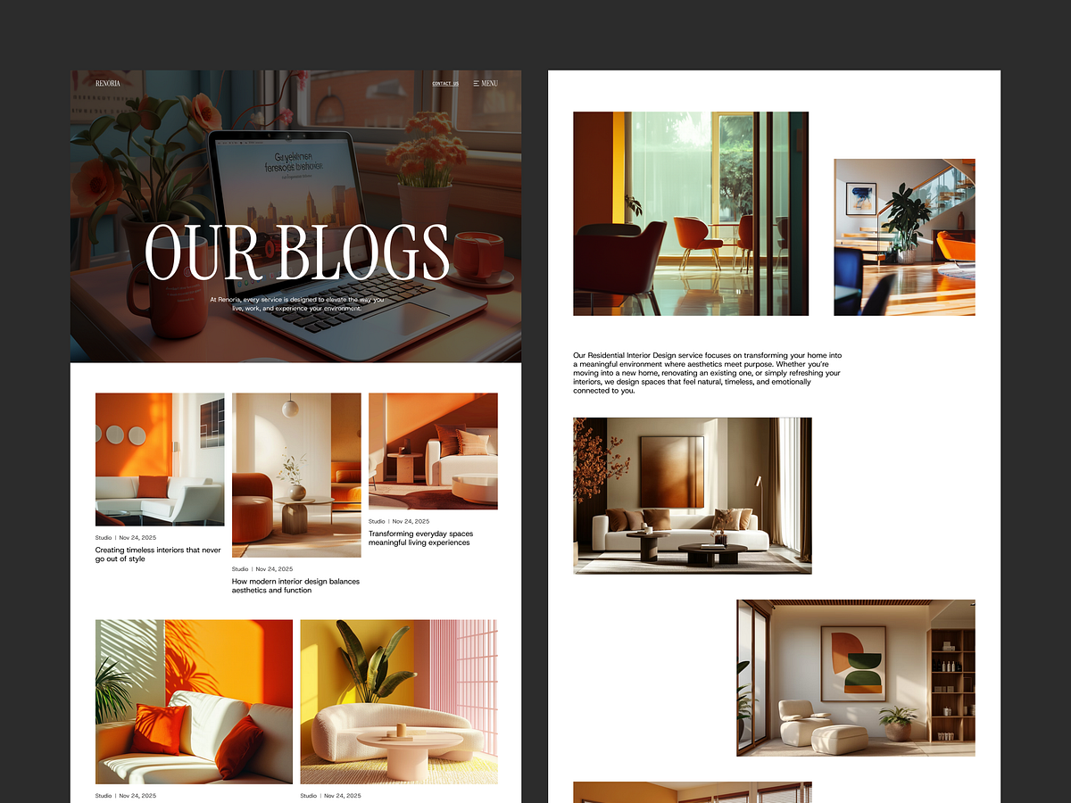 Renoria — Micro-Interactions & User Flow Motion Image 3