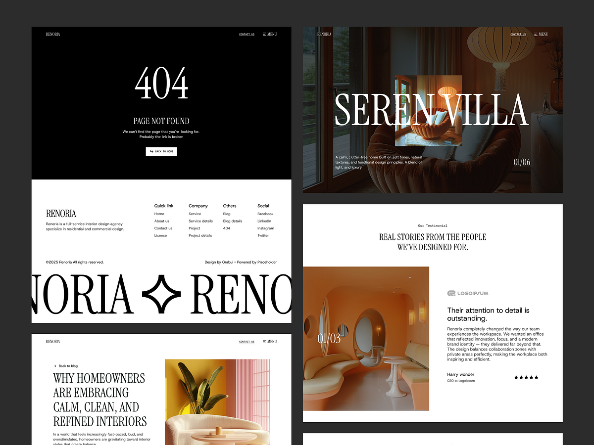 Renoria — Micro-Interactions & User Flow Motion Image 4