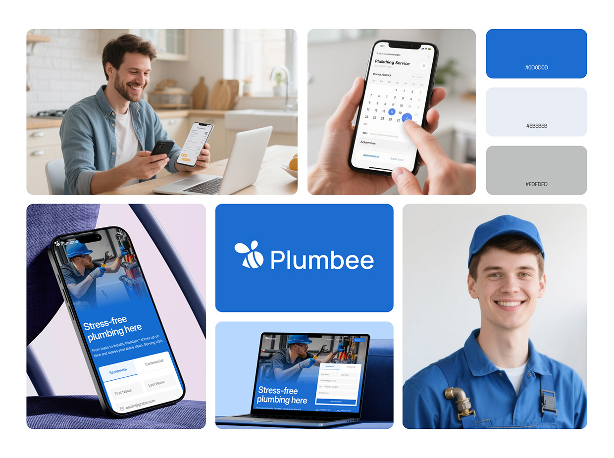 Plumbing & Home Services Website Template Image 5