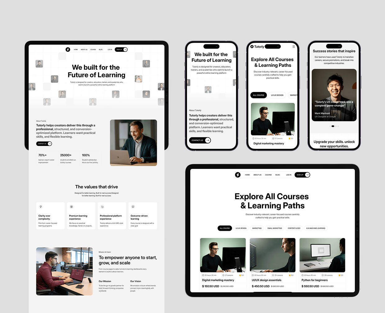 Tutorly: UI/UX Design for E-Learning Platforms Image 19