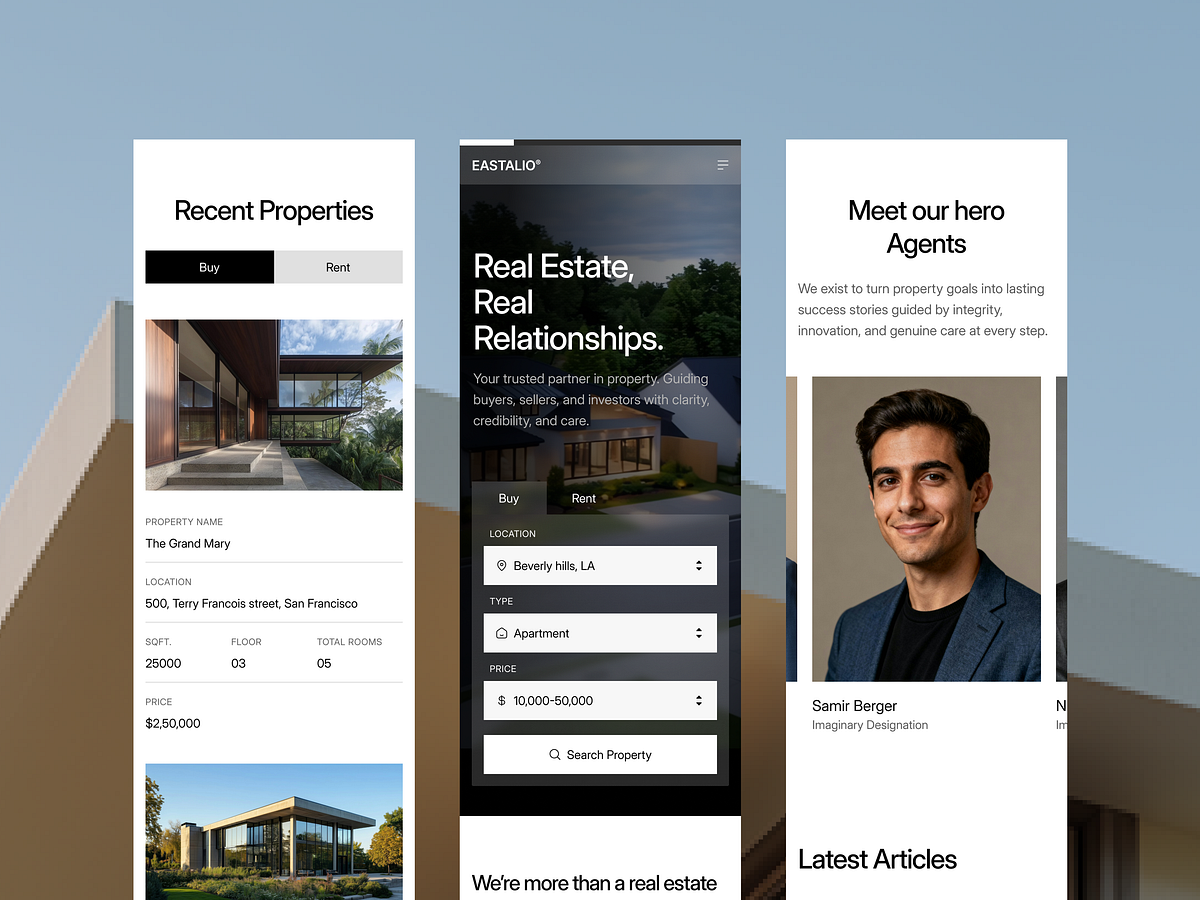 Mobile-First Experience: Estalio Responsive Layouts