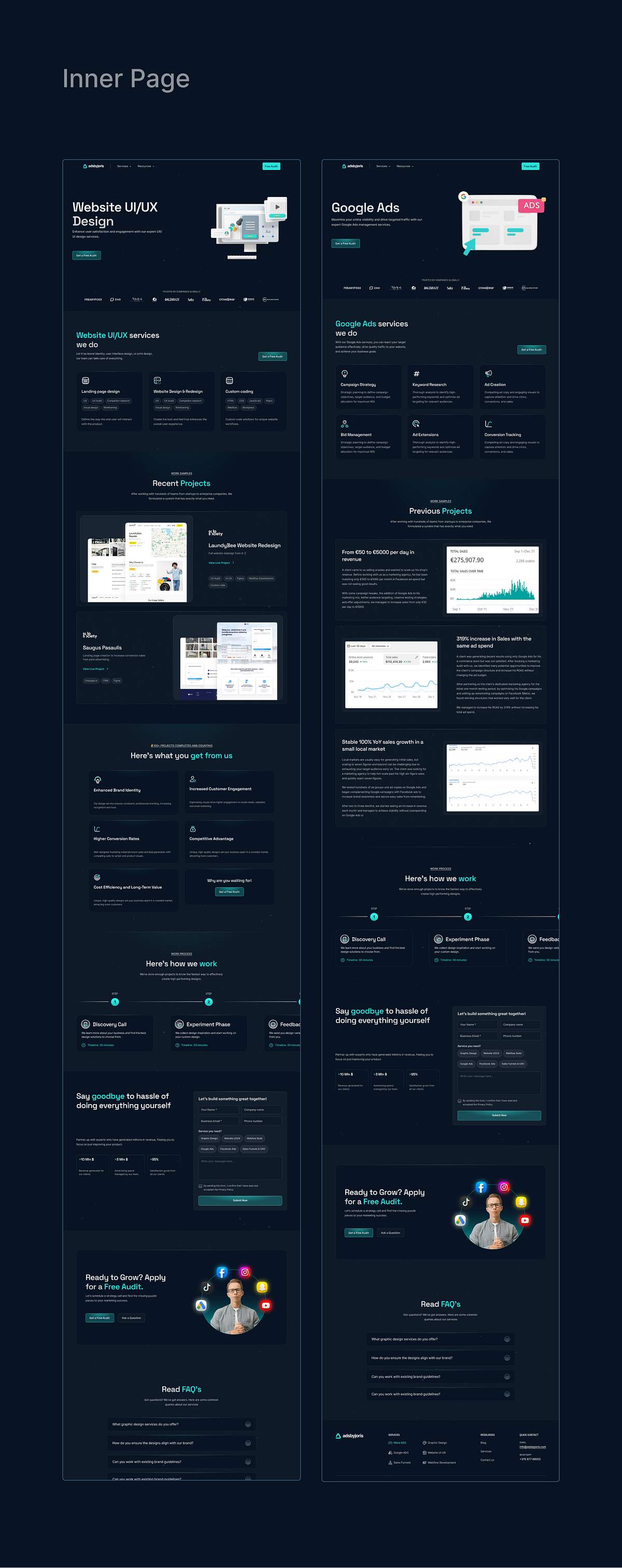 Adsbyjoris - Digital Marketing Agency Website Redesign Image 0