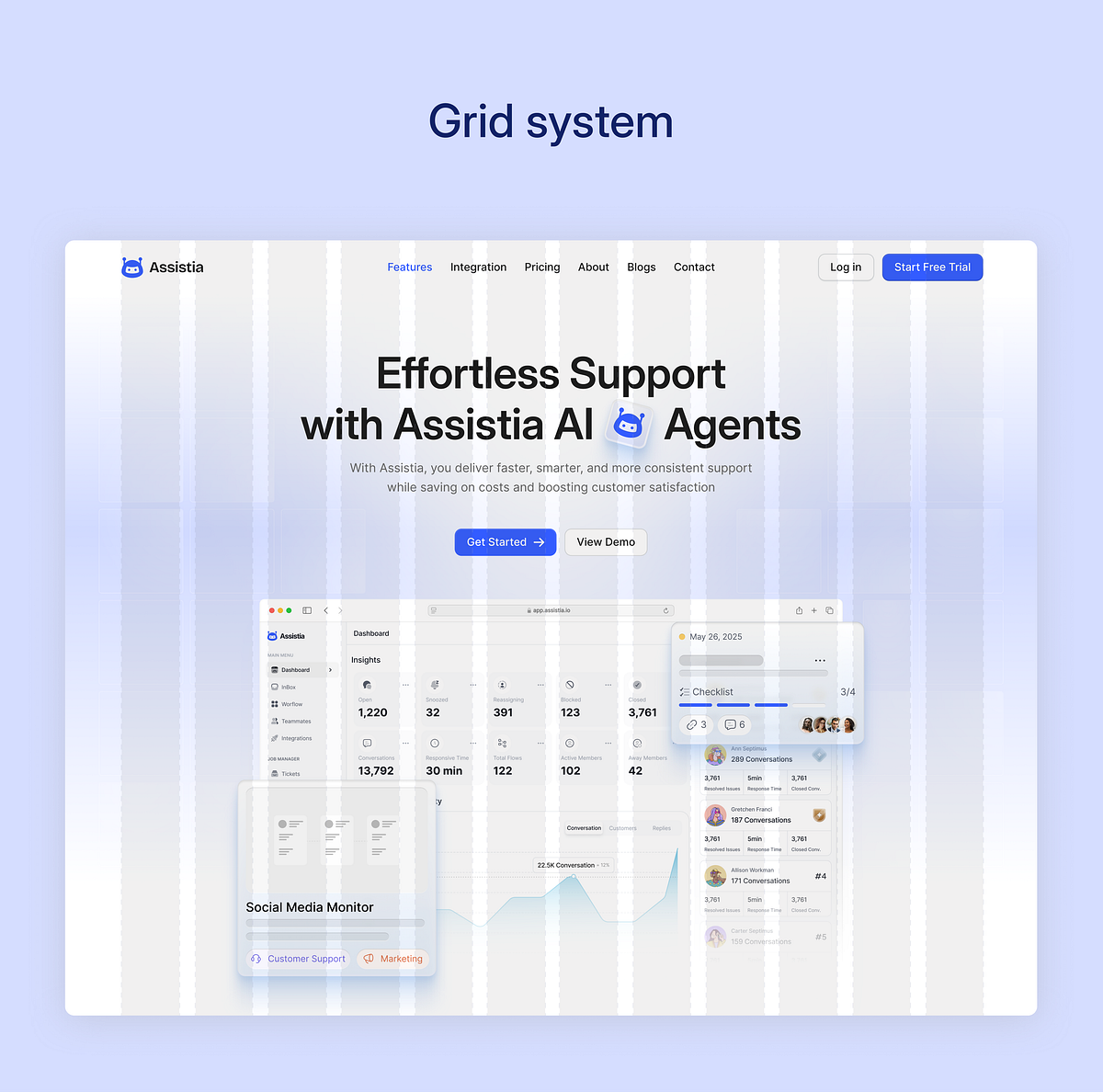 Assistia - Complete UX/UI Case Study & Design System Image 2