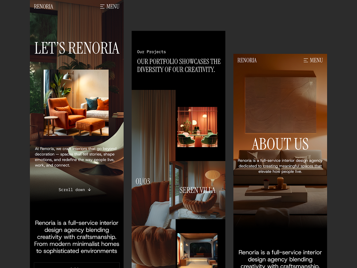 Renoria — Mobile Responsive Architecture Template Image 2