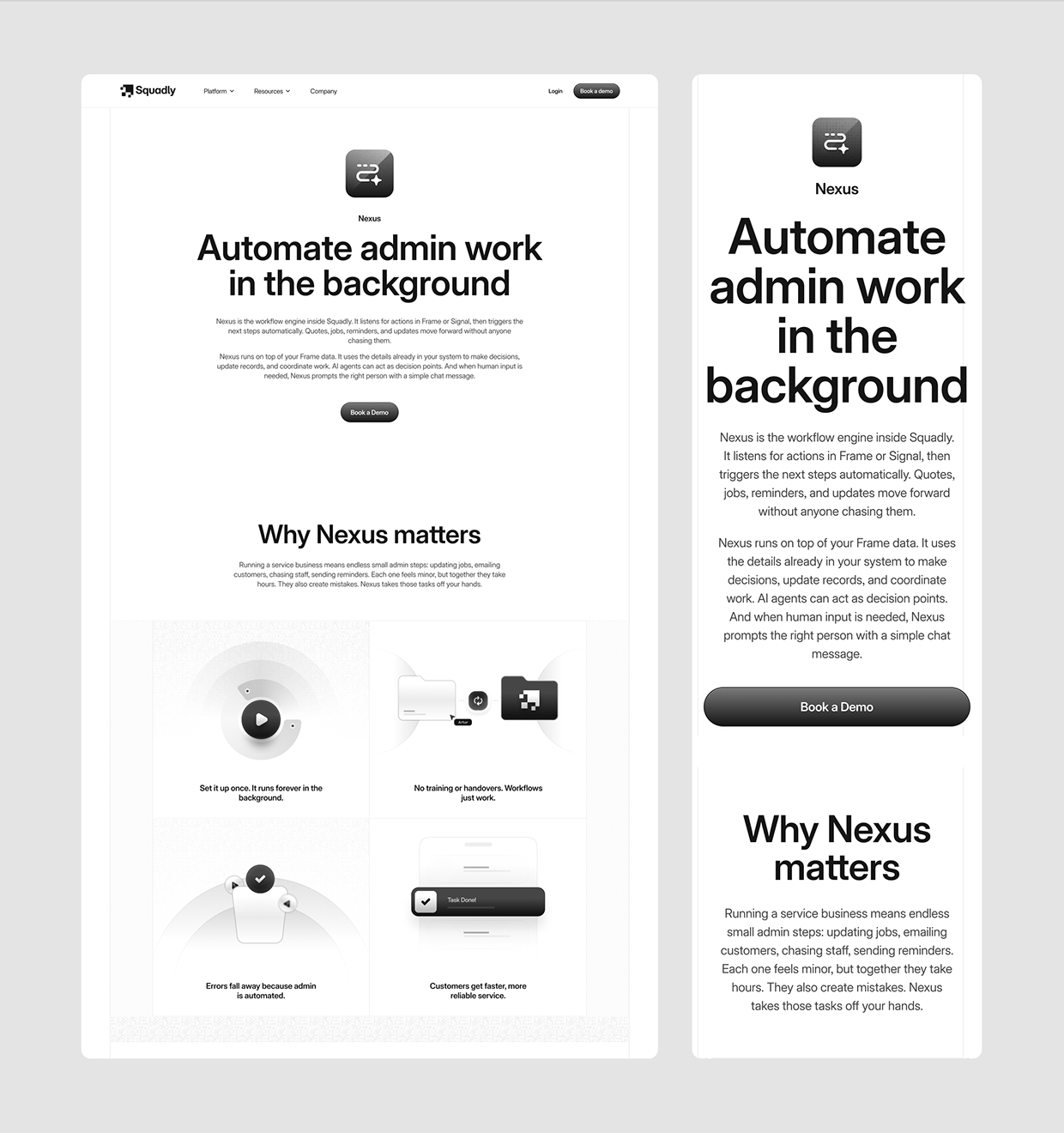 Squadly: Smart Workforce Management SaaS UI/UX Image 16