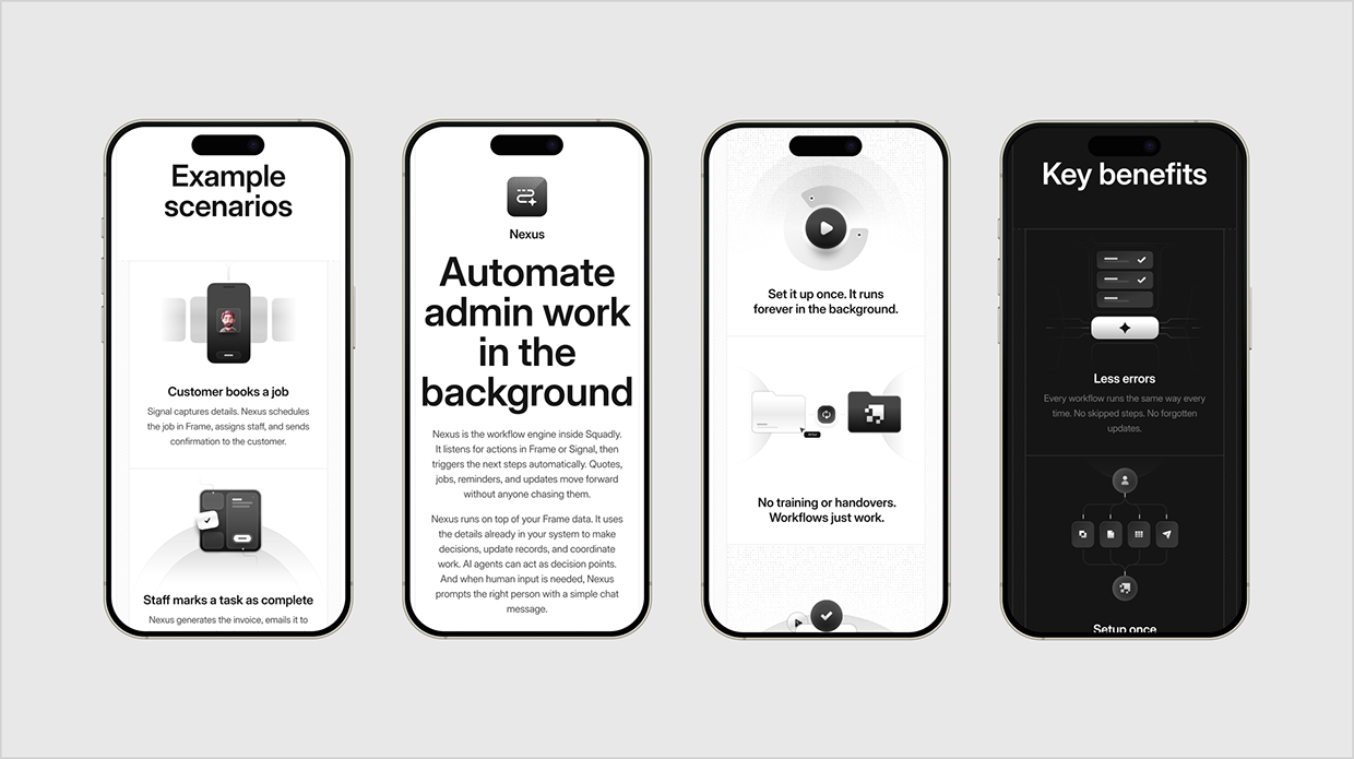 Squadly: Smart Workforce Management SaaS UI/UX Image 17