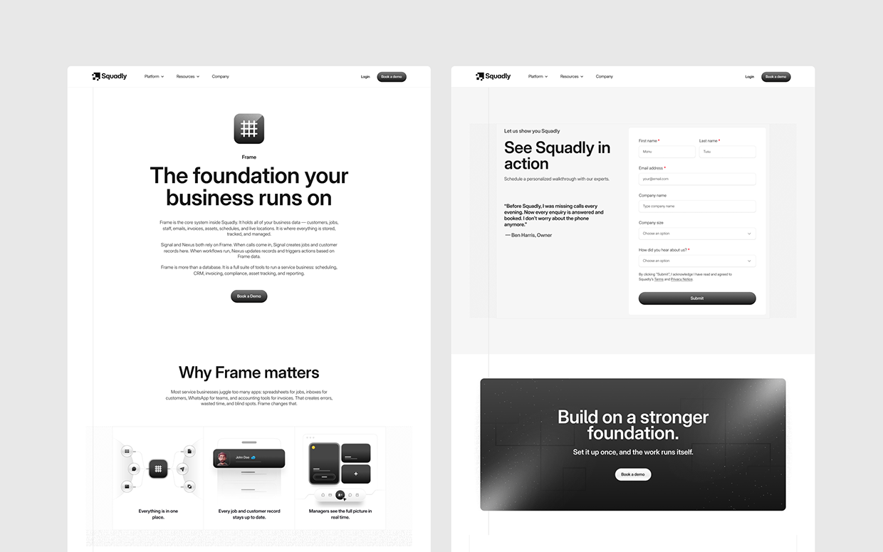 Squadly: Smart Workforce Management SaaS UI/UX Image 23