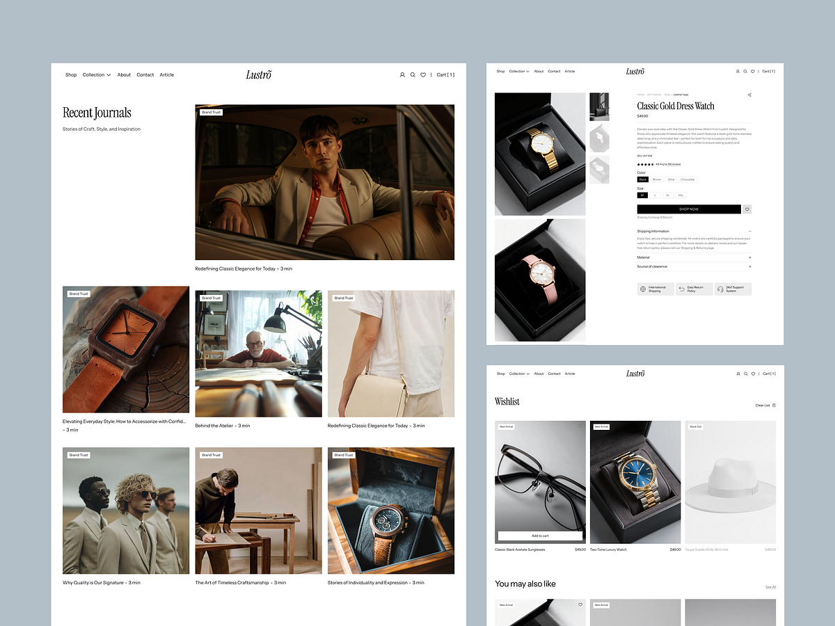 Micro-Interactions & Motion Design — Lustro Showreel Image 2