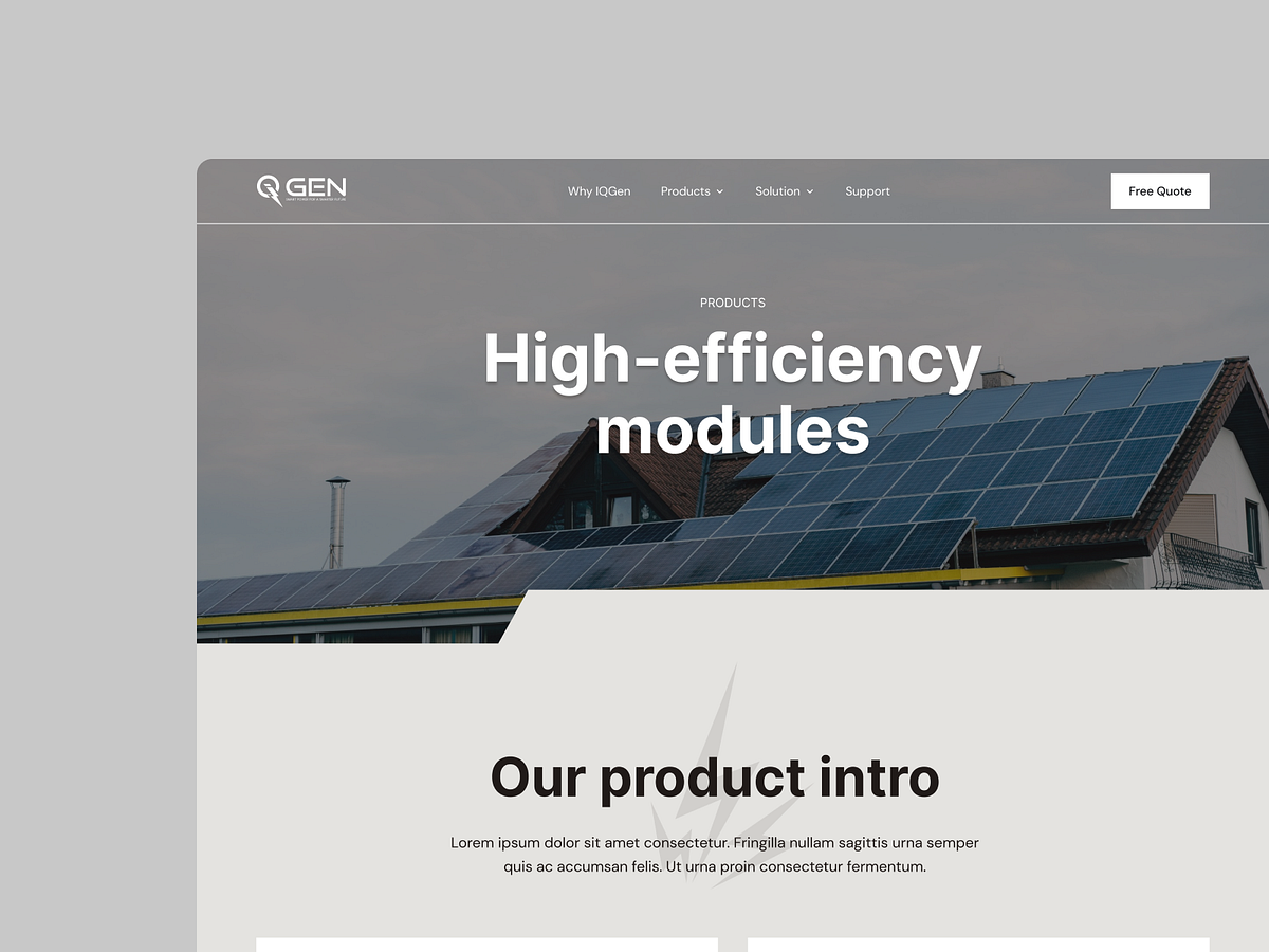 IQ ZEN – Service Details & Inner Page Layouts 📄 Image 0
