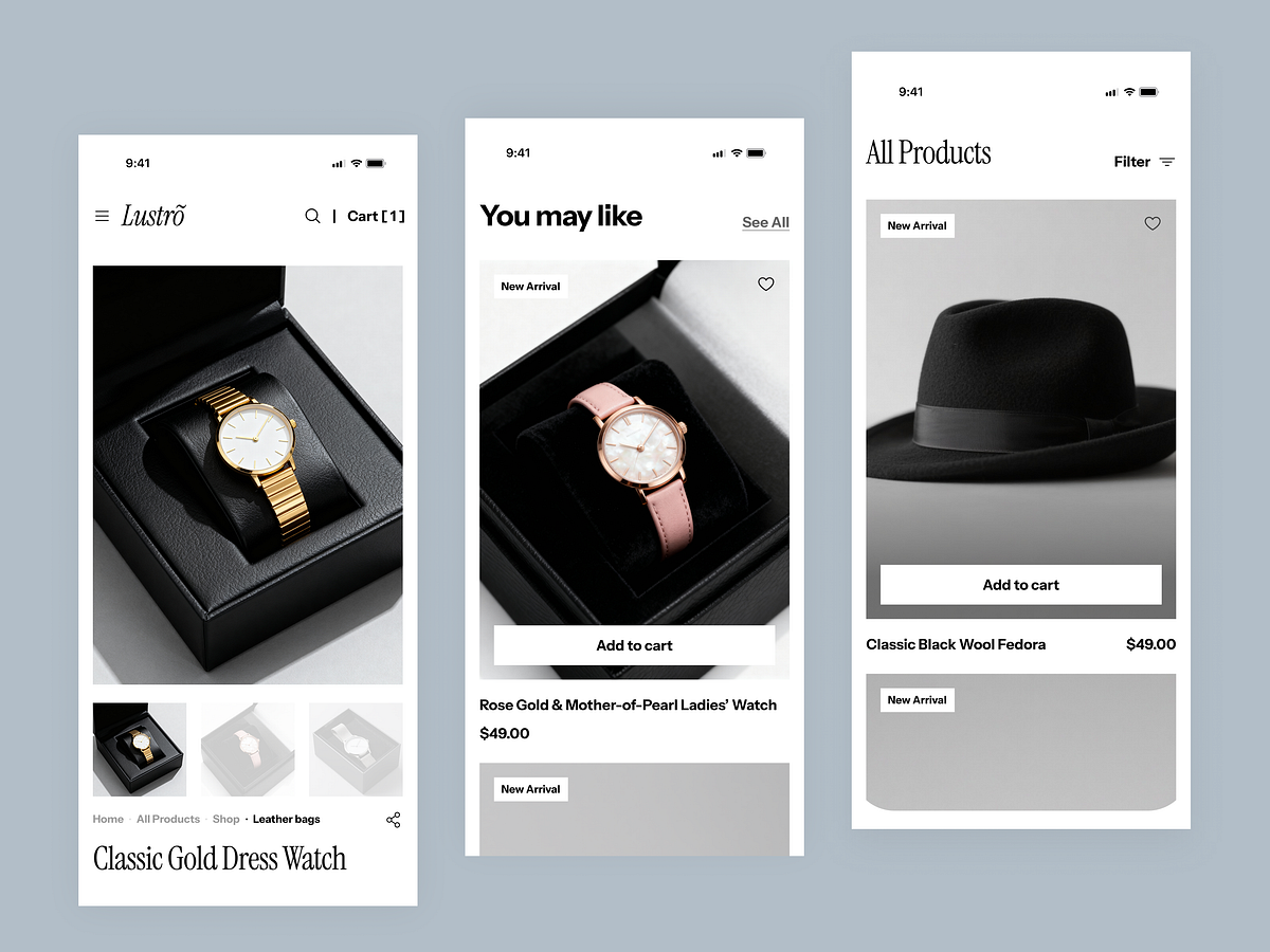 Mobile-First Shopping Experience - Lustro Template Image 2