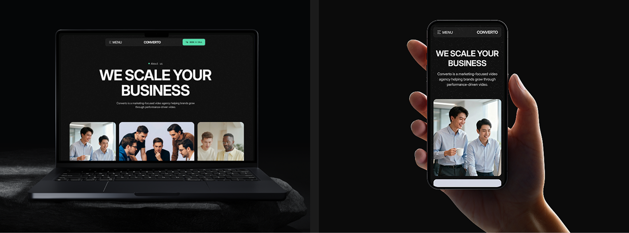 Converto - SaaS Webflow Website Template Image 4