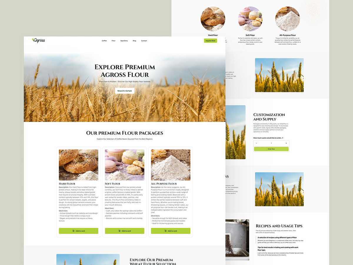 AGross Website Redesign — Modern eCommerce Experience Image 2