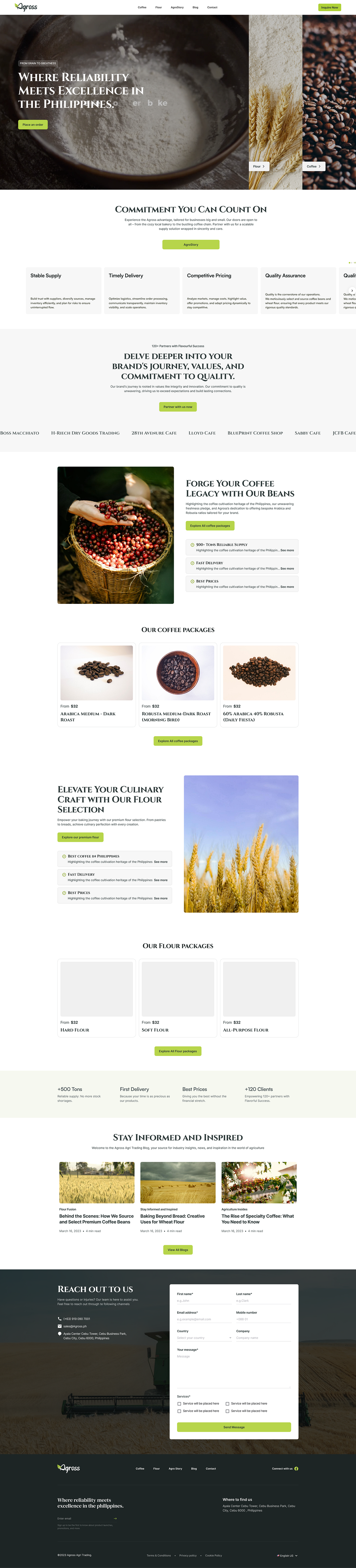 AGross Full Website Case Study — eCommerce UX/UI Redesign Image 4