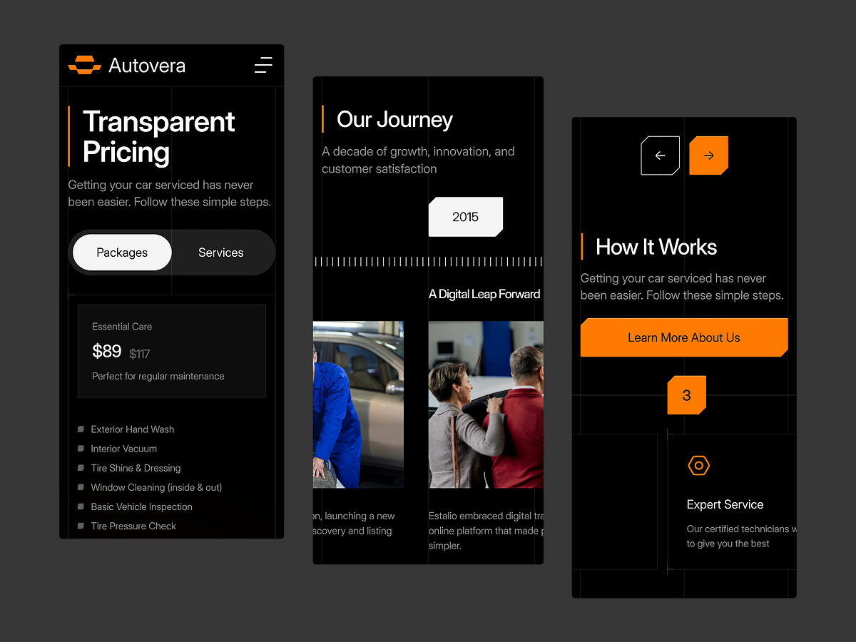 Autovera - Responsive Automotive Website Design Image 2