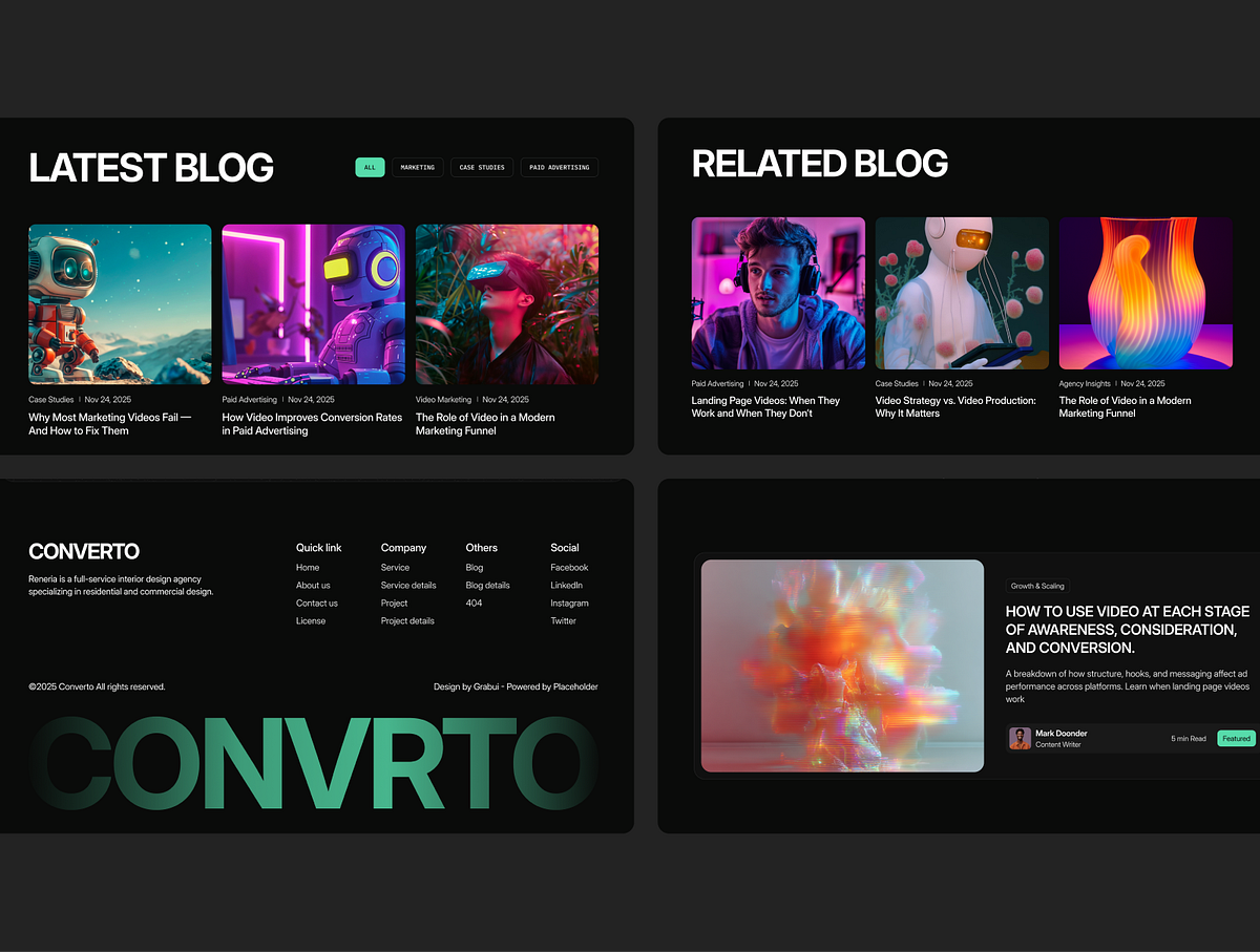 Converto - Full SaaS UI/UX Project Overview Image 3