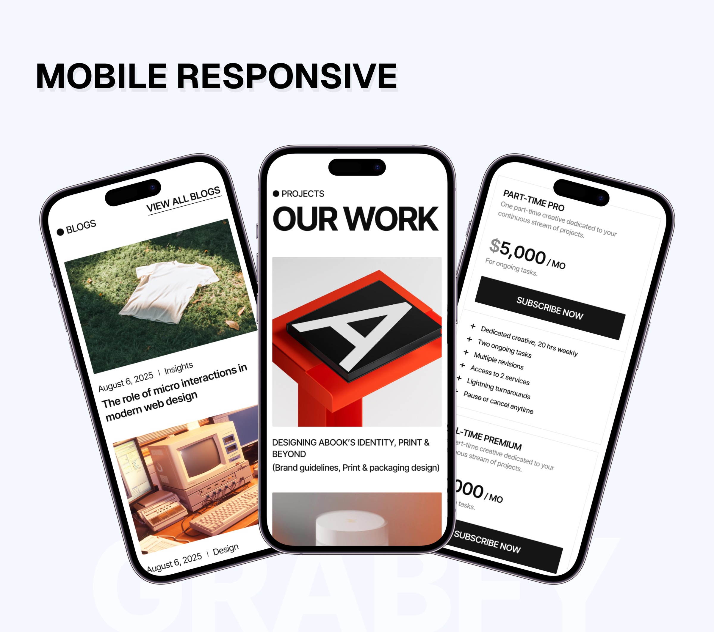 Grabfy — Modern IT Agency Website Image 14