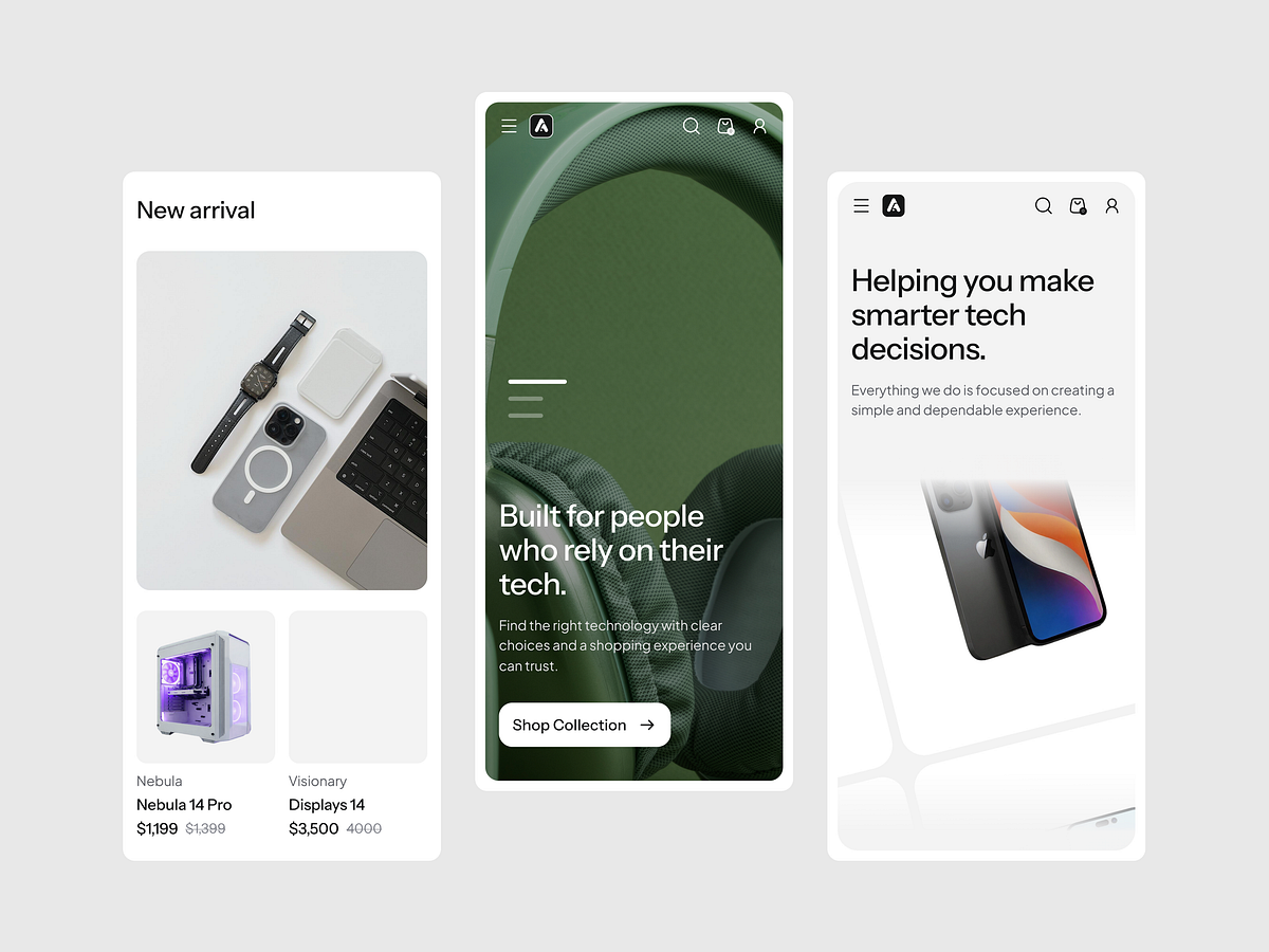 Avenix Responsive E-Commerce Experience
