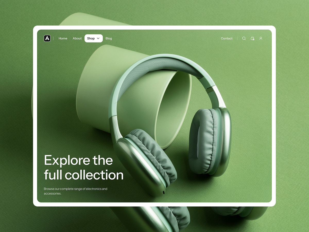 Avenix — E-Commerce Inner Pages UI Design