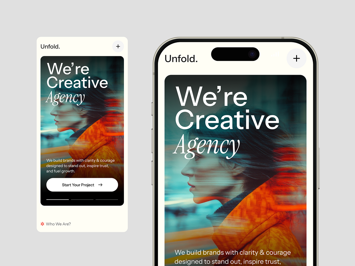 Unfold - Flawless Responsive Web Design & Mobile UI