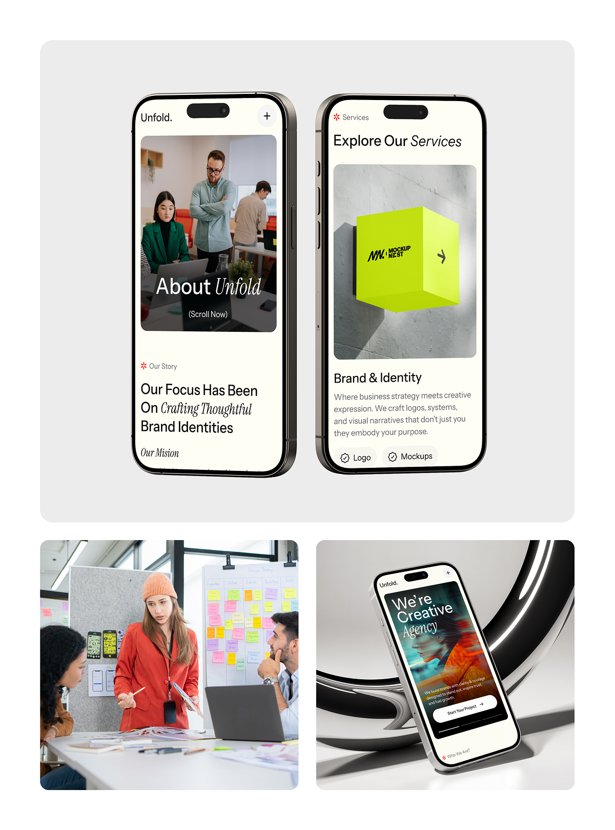 Unfold - Flawless Responsive Web Design & Mobile UI Image 0