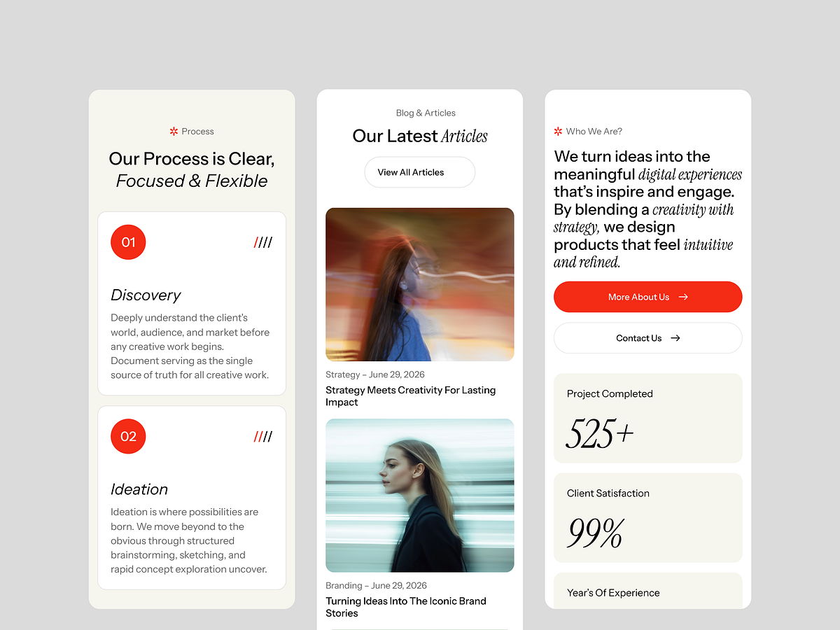 Unfold - Flawless Responsive Web Design & Mobile UI Image 1
