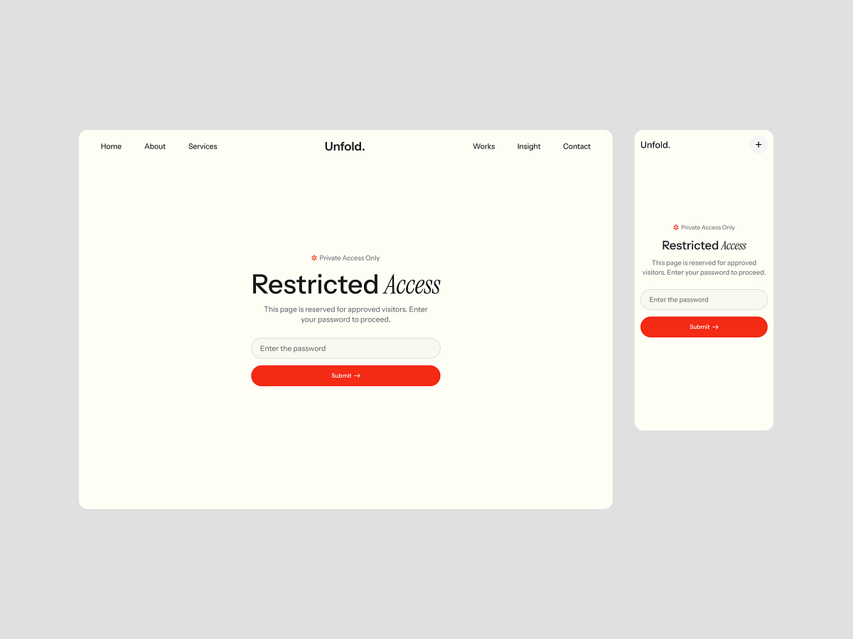 Unfold Template - Key Pages Crafted to Convert Image 5