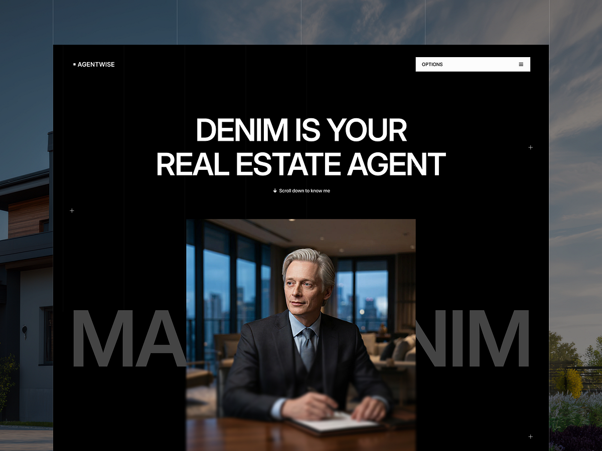 Agentwise - Home Valuation & Contact Page Design