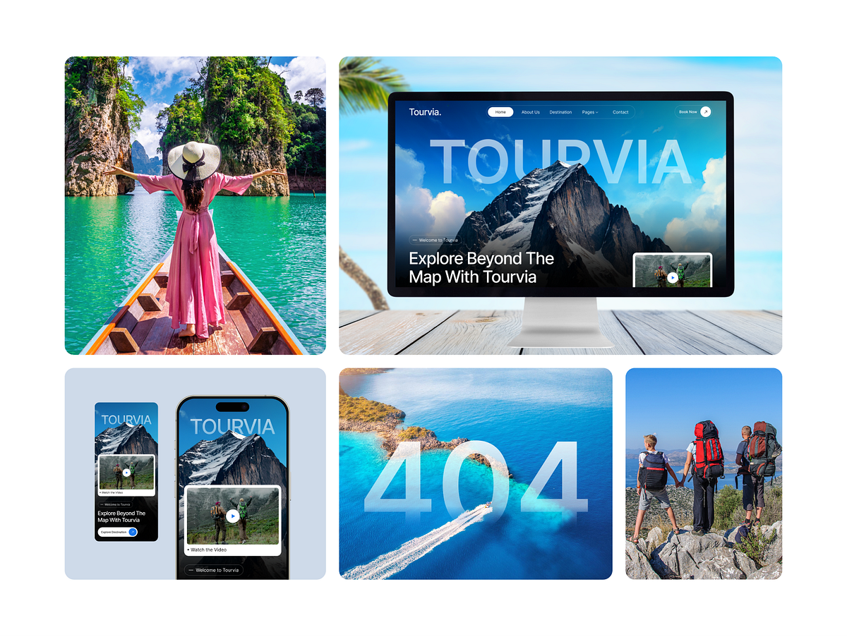 Tourvia Travel Template – Full Project Overview & Case Study Image 5