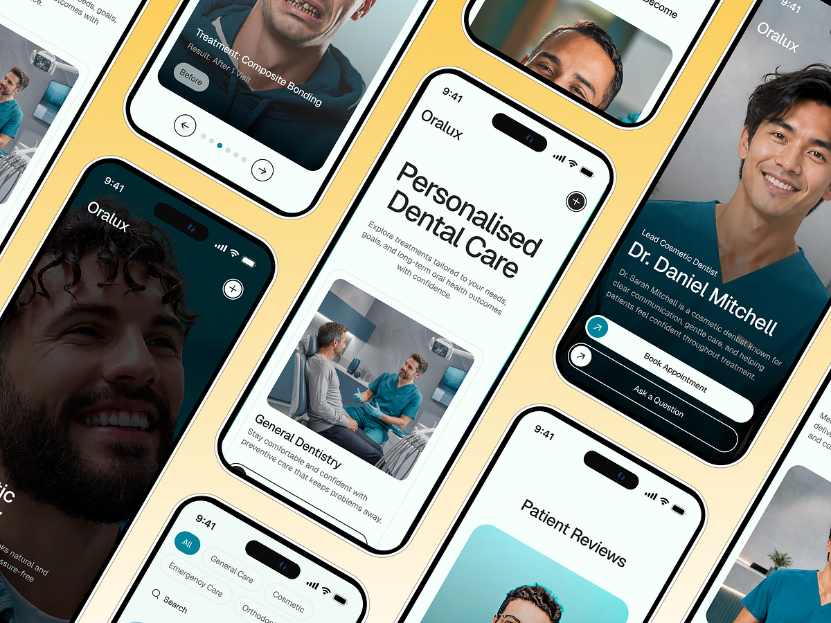 Responsive System for a Dental Practice Website Image 0