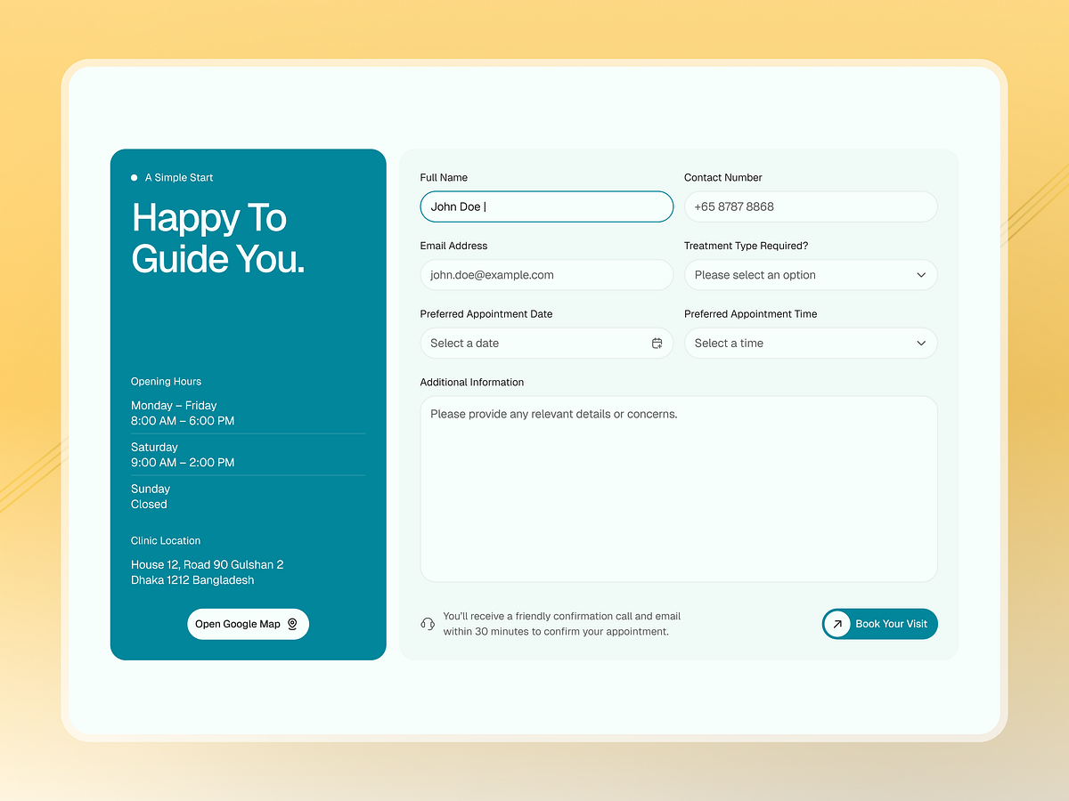 Dental Clinic Website Built Around Reassurance Image 3