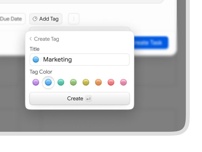 Create Tag