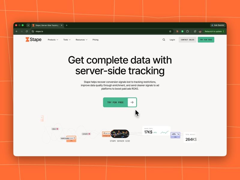 Stape | Server-Side Tracking Made Easy For Everyone