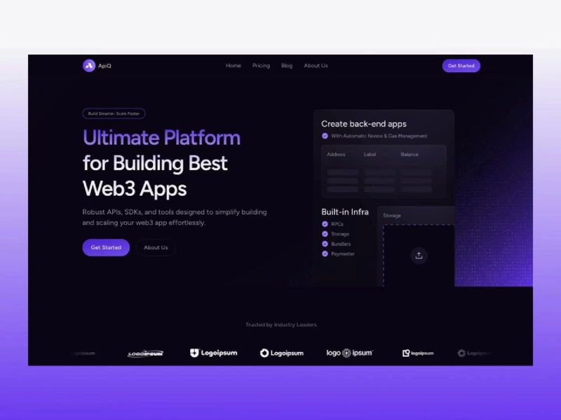 APIQ · Web3 Blockchain Template