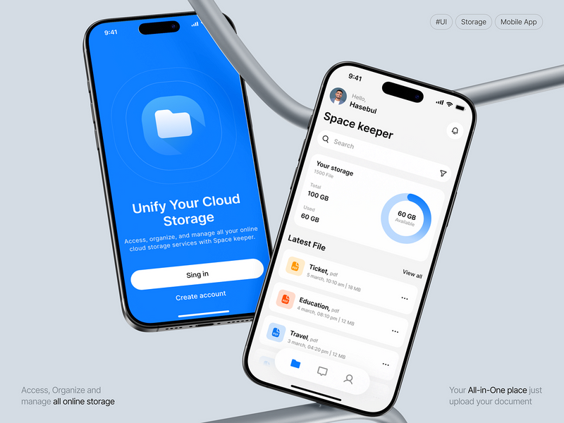 Space Keepr – Cloud Storage App
