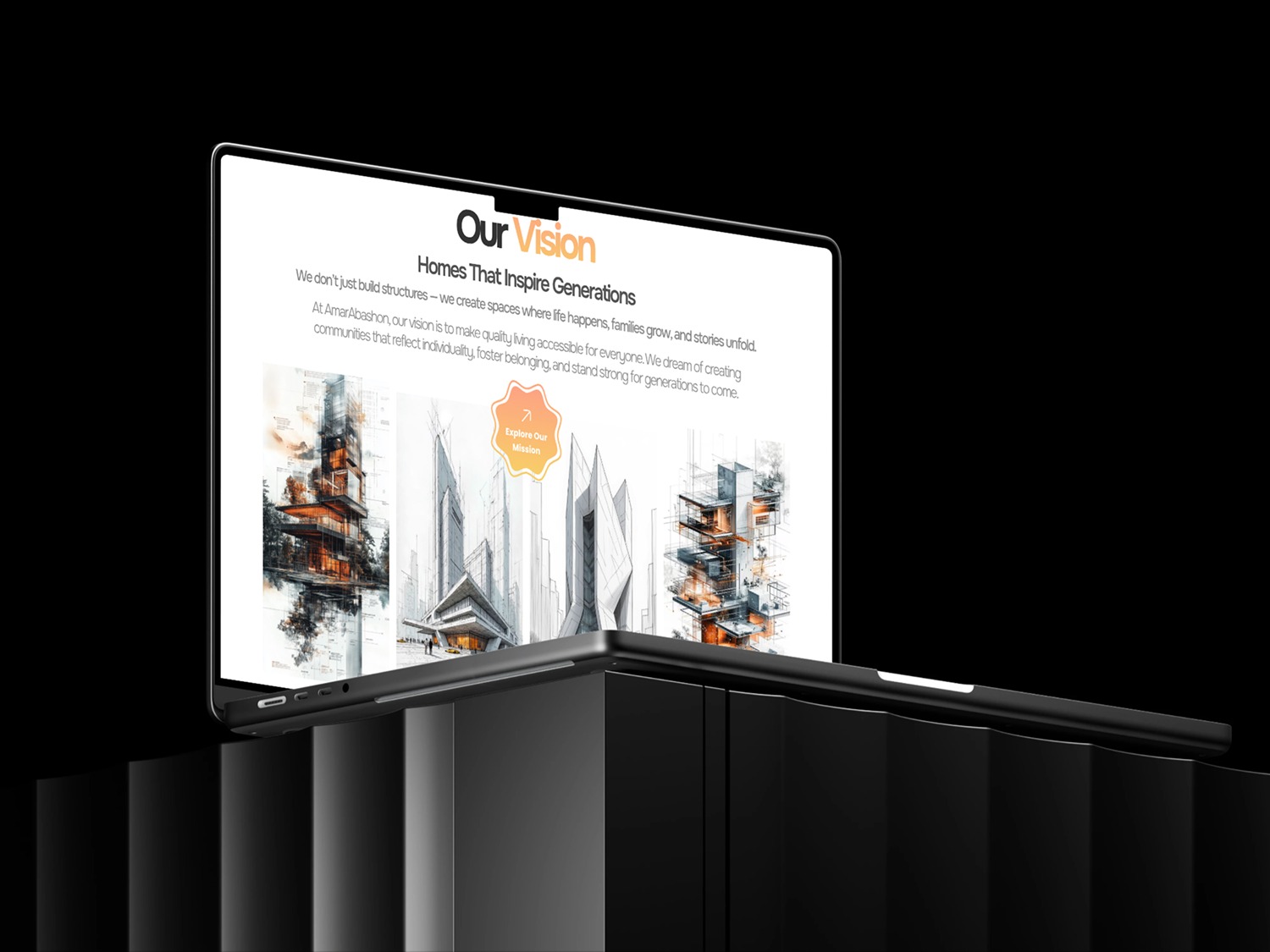 Real Estate Website UI Design Image 0