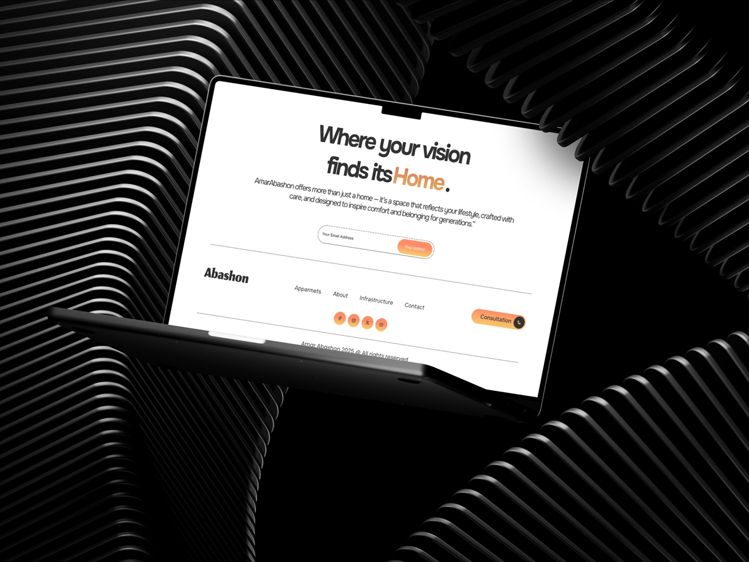 Real Estate Website UI Design Image 4