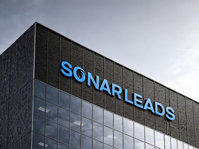 SONAR LEADS - Logo Branding and Visual Identity